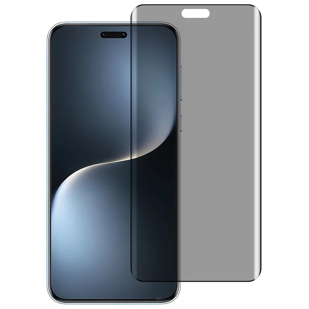 For Honor Magic7 Pro 5G Privacy Screen Protector Curved Edge Tempered Glass Anti Spy Film - 1
