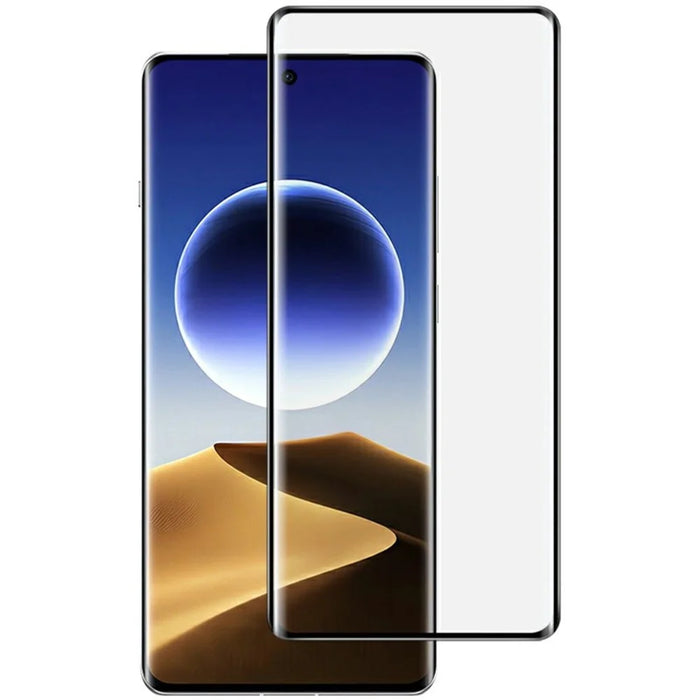 IMAK For Oppo Find X7 5G Screen Protector Full Glue 3D Curved Tempered Glass Film with Positioning Frame - 1