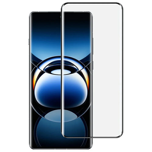 IMAK For Oppo Find X7 Ultra Screen Protector Full Glue 3D Curved Tempered Glass Film with Positioning Frame - 1
