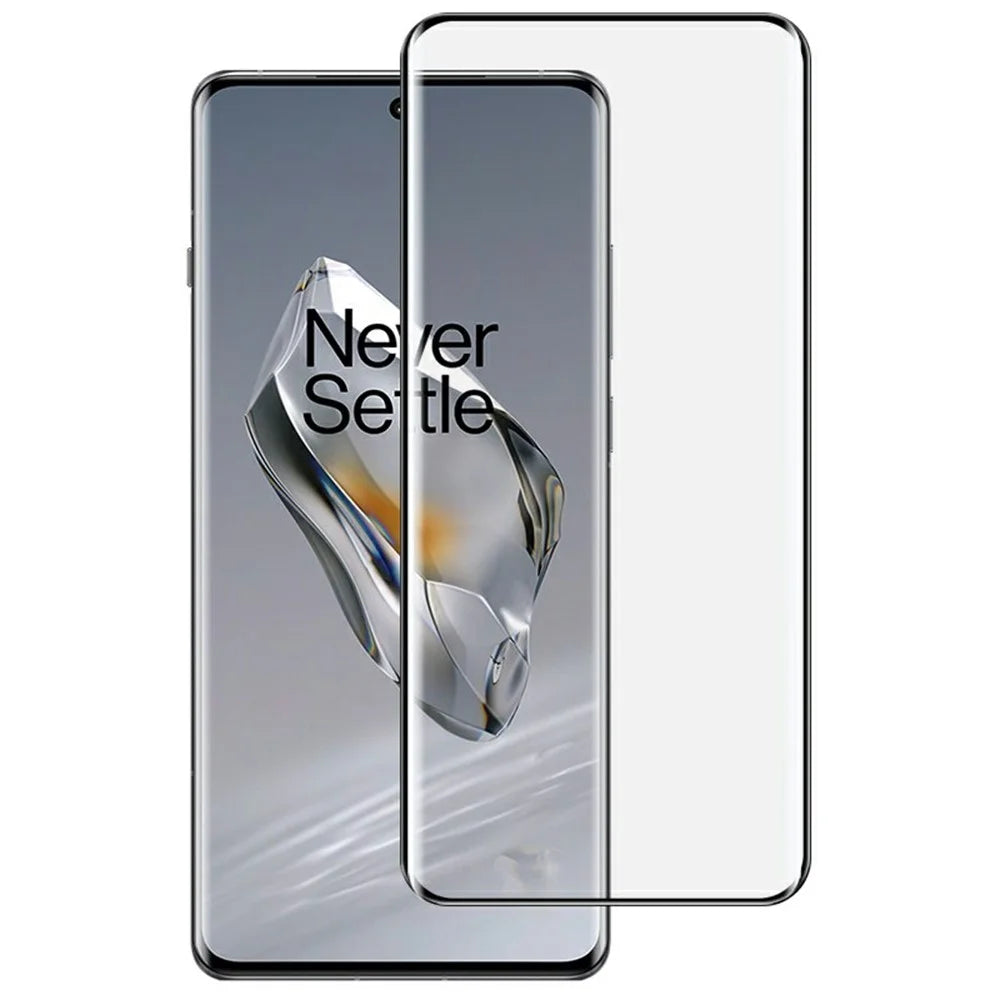 IMAK For OnePlus 12 5G Screen Protector Full Glue 3D Curved Tempered Glass Film with Positioning Frame - 1