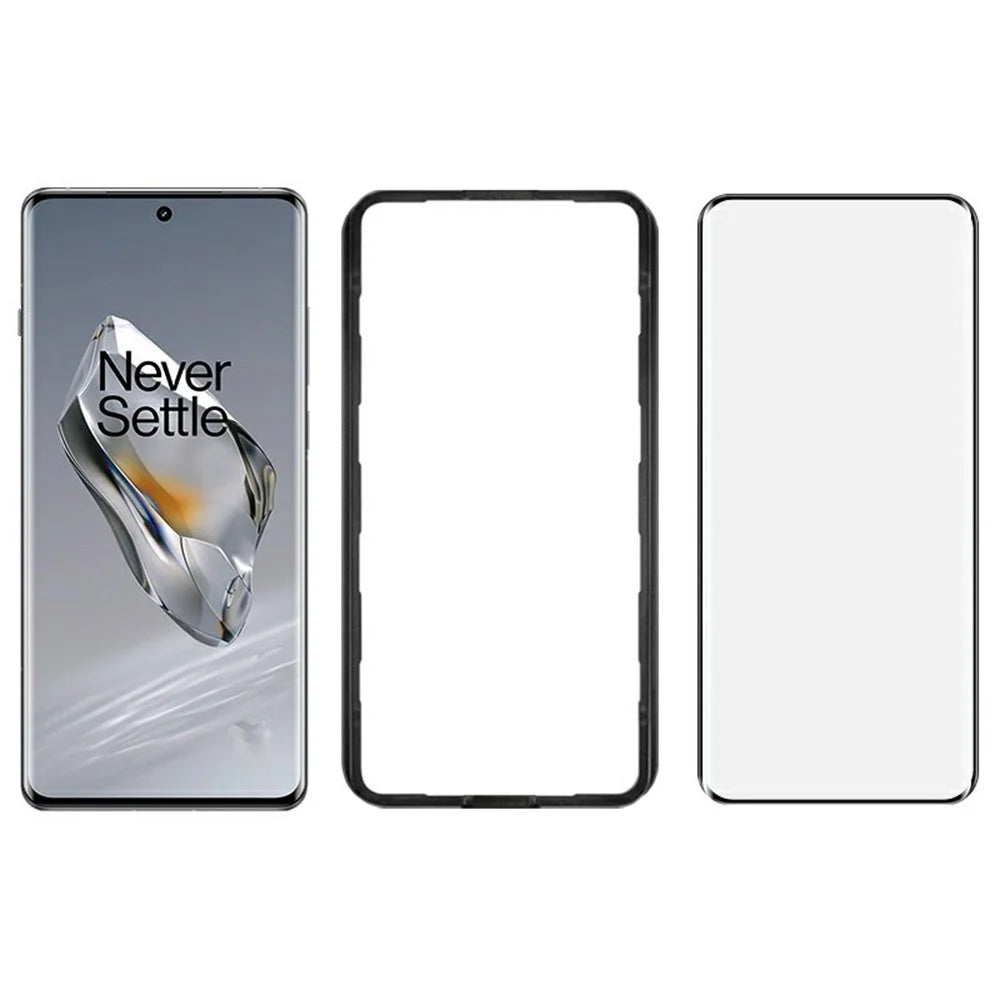 IMAK For OnePlus 12 5G Screen Protector Full Glue 3D Curved Tempered Glass Film with Positioning Frame - 4