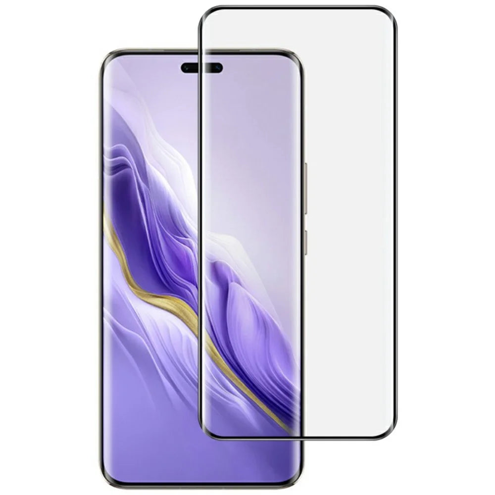 IMAK For Honor Magic6 Pro 5G Screen Protector Full Glue 3D Curved Tempered Glass Film with Positioning Frame - 1
