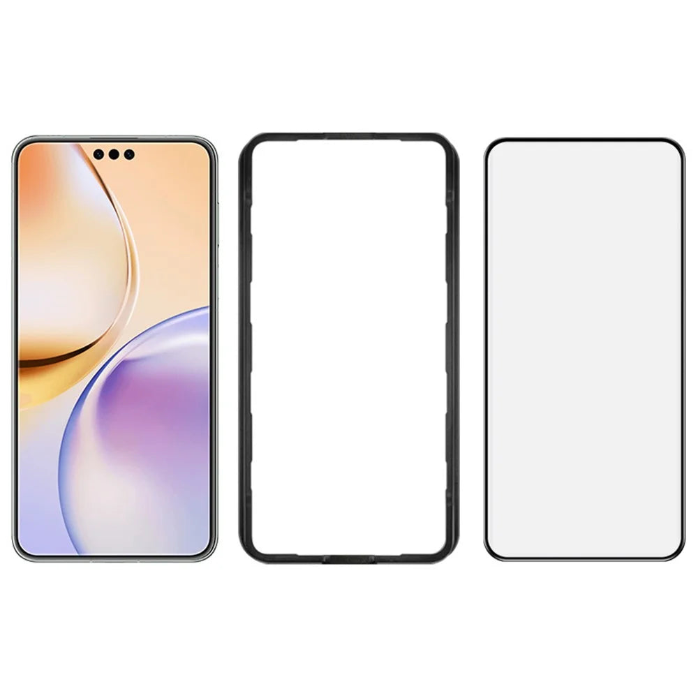 IMAK Screen Protector For Huawei Mate 70 Pro / Mate 70 Pro+ / Mate 70 RS Ultimate Full Glue 3D Curved Tempered Glass Film with Positioning Frame - 1