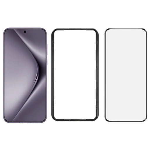 IMAK Screen Protector For Huawei Pura 70 Pro / Pura 70 Pro+ / Pura 70 Ultra Full Glue 3D Curved Tempered Glass Film with Positioning Frame - 1