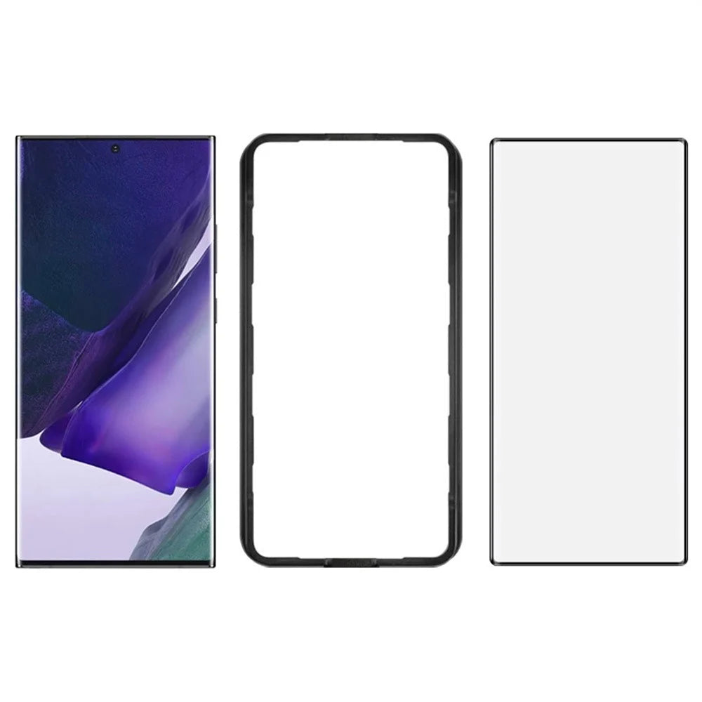 IMAK For Samsung Galaxy Note20 Ultra / Note20 Ultra 5G Screen Protector Full Glue 3D Curved Tempered Glass Film with Positioning Frame - 4
