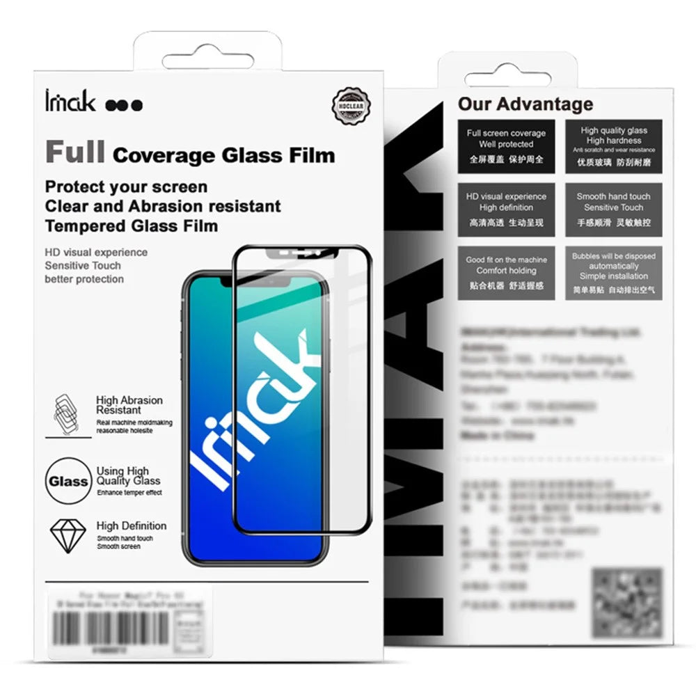 IMAK For Samsung Galaxy Note20 Ultra / Note20 Ultra 5G Screen Protector Full Glue 3D Curved Tempered Glass Film with Positioning Frame - 6