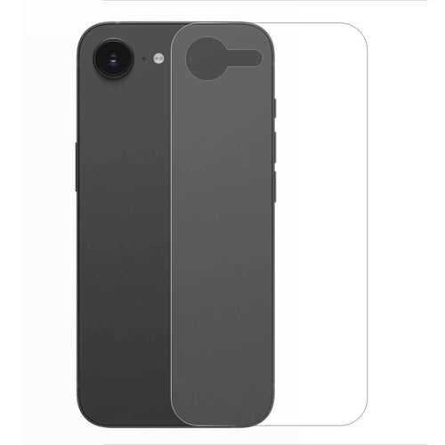 For iPhone 17e / 16e Anti-Scratch Phone Back Protector Ultra Clear PET Back Cover Film - 1