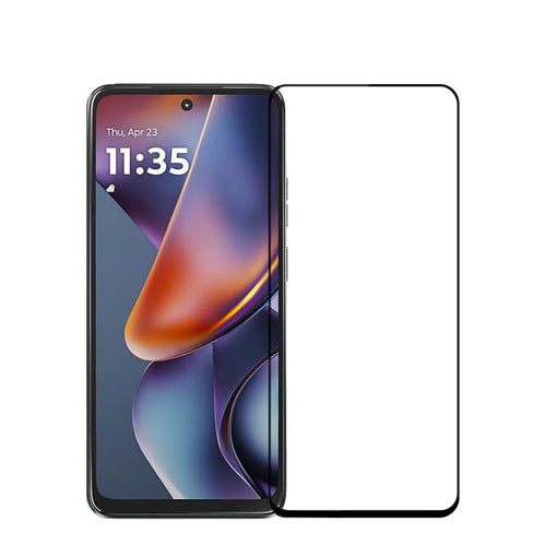PINWUYO For Motorola Moto G (2025) 5G Tempered Glass Film  JK Series-2 9H Full Screen Protector - Black - 1