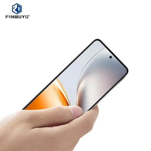 PINWUYO For Realme Neo7x 5G Tempered Glass Film  JK Series-2 9H Full Screen Protector - Black - 2