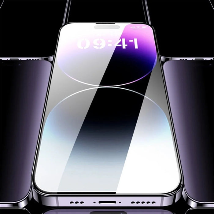For iPhone 16 Pro Screen Protector Automatic Dust Removal Tempered Glass HD Clear Film with Automatic Alignment Tool - 3