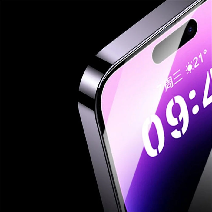 For iPhone 16 Pro Screen Protector Automatic Dust Removal Tempered Glass HD Clear Film with Automatic Alignment Tool - 7