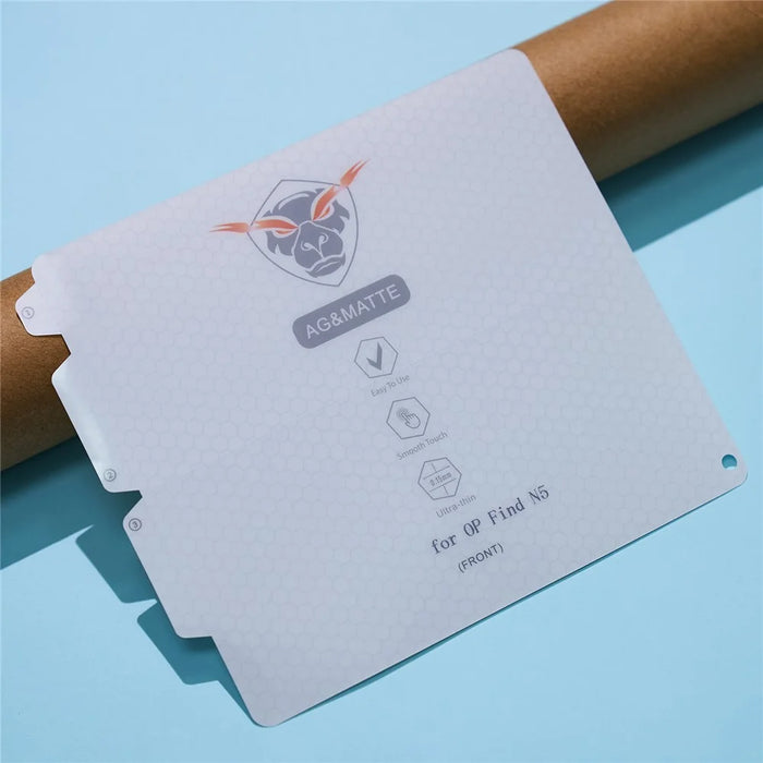 1 Set For Oppo Find N5 5G Screen Protector Inside + Front + Back Cover Matte TPU Film - 4