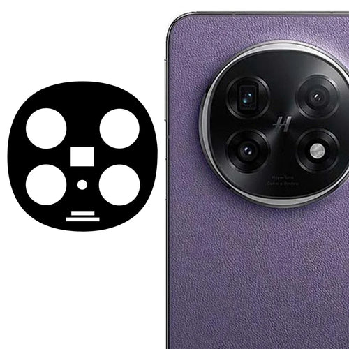 For Oppo Find N5 5G Tempered Glass Lens Protector Black Silk Printing Camera Lens Film - 1