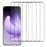 5Pcs For Oppo Reno13 Pro 5G Screen Protector 3D Curved Tempered Glass Film Side Glue - 1