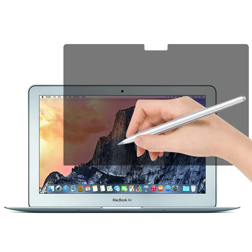 For Macbook Air 11 inch (2015) A1465 / (2010) A1370 Privacy Screen Protector Anti Spy PET Paperlike Tablet Film - 1