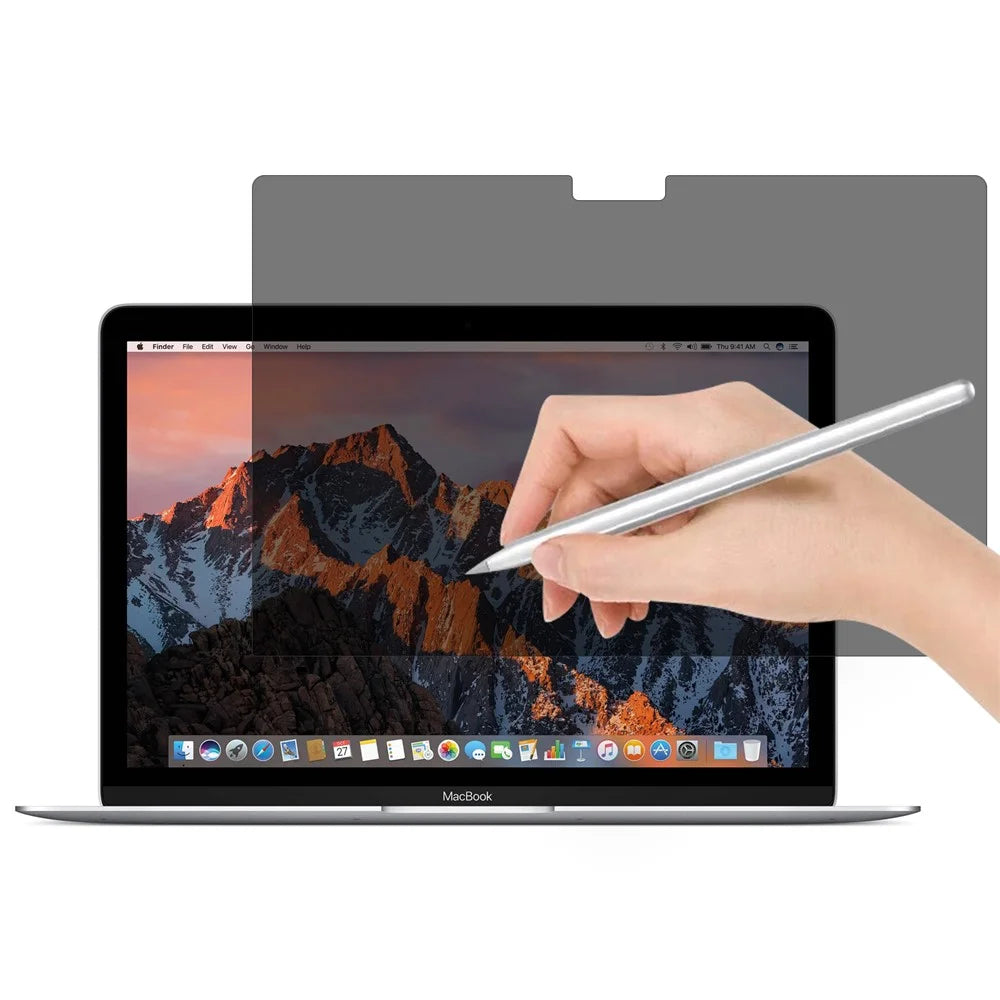 For MacBook 12-inch with Retina Display (2015) A1534 Privacy Screen Protector Anti Spy PET Paperlike Tablet Film - 1