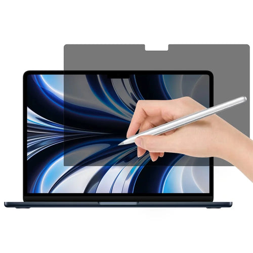 Privacy Screen Protector For MacBook Air 13 inch (2025) / (2024) M3 A3113 / (2022) M2A2681 Anti Spy PET Paperlike Tablet Film - 1