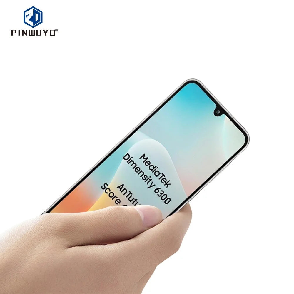 PINWUYO For Samsung Galaxy M16 5G / F16 5G Tempered Glass Film  JK Series-2 9H Full Screen Protector - Black - 2