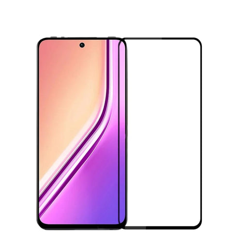 PINWUYO For Realme P3x 5G Tempered Glass Film  JK Series-2 9H Full Screen Protector - Black - 1