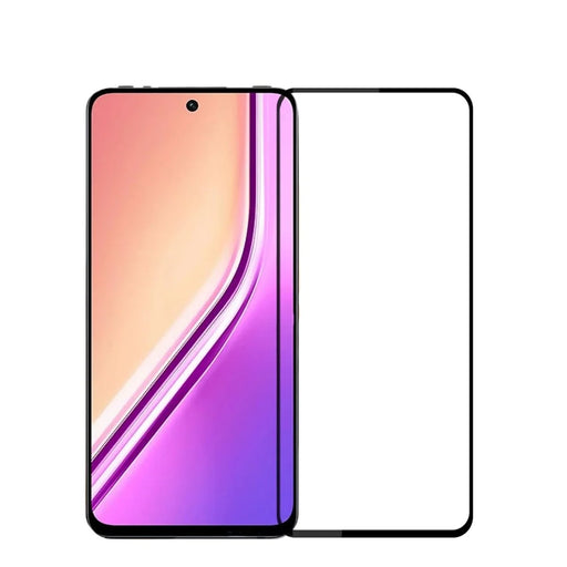 PINWUYO For Realme P3x 5G Tempered Glass Film  JK Series-2 9H Full Screen Protector - Black - 1