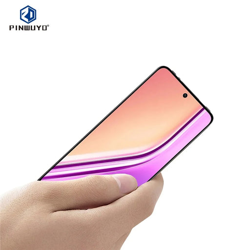 PINWUYO For Realme P3x 5G Tempered Glass Film  JK Series-2 9H Full Screen Protector - Black - 2