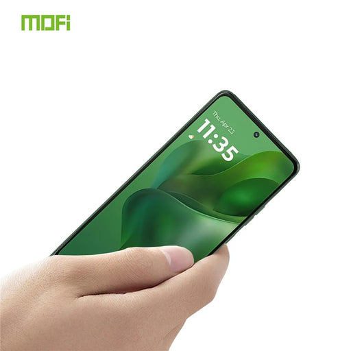 MOFI For Motorola Moto G Power (2025) Screen Protector  9H Full Glue Full Coverage High Aluminum-Silicon Glass Film - Black - 2