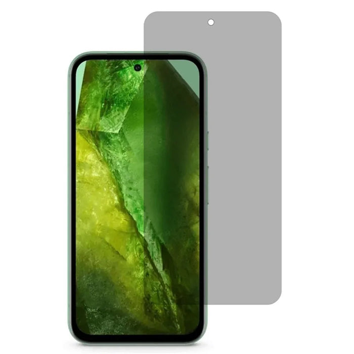 For Google Pixel 9a Anti Spy Tempered Glass 360° Privacy Protection 0.25 Arc Screen Protector - 1