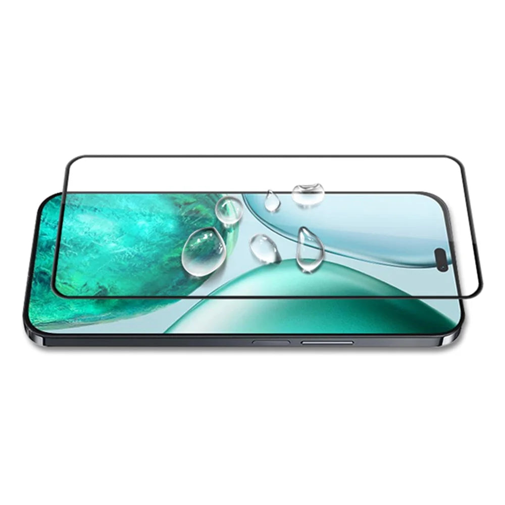 MOCOLO For Honor X8c 4G / X8b 4G Screen Protector Anti-Shatter Silk Printing Tempered Glass Film - Black - 3