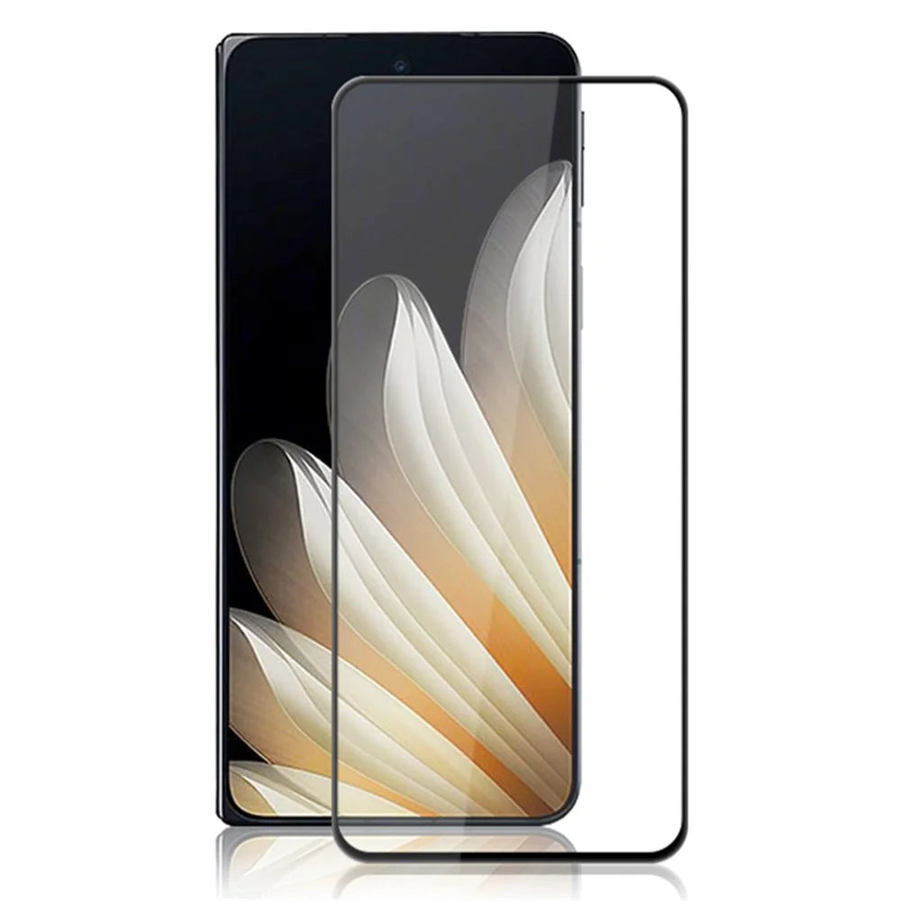 MOCOLO For Oppo Find N5 5G Screen Protector Anti-Shatter Silk Printing Tempered Glass Film - Black - 1