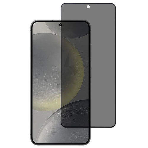 For Samsung Galaxy S25 / S24 Privacy Screen Protector Silk Printing Anti Spy Tempered Glass Film - 1