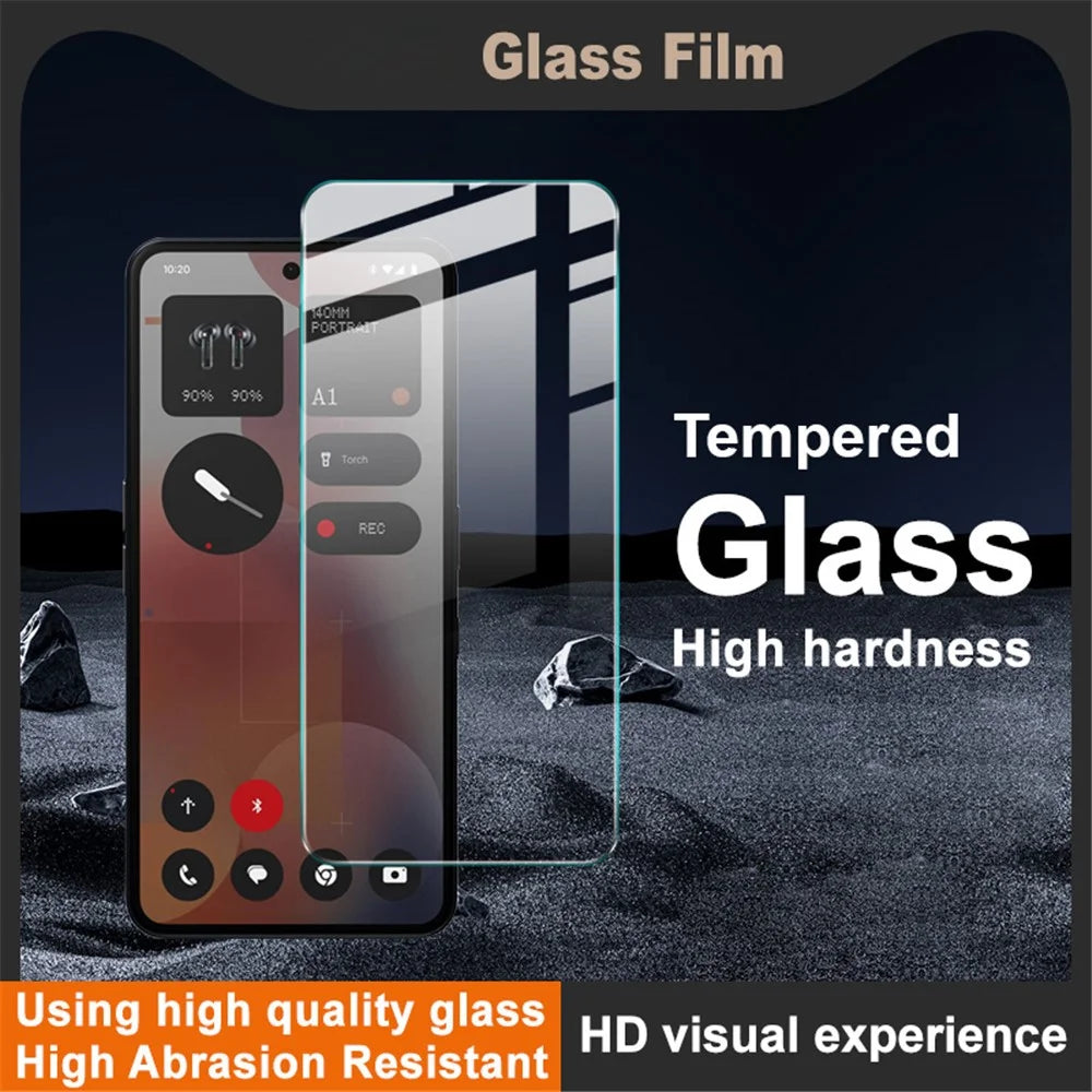 IMAK H Series For Nothing Phone (3a) / Phone (3a) Pro Tempered Glass Screen Protector Shatter-Proof Protection - 3