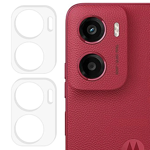 2Pcs For Motorola Moto G06 Power 4G / G05 4G / Moto E15 4G Camera Lens Protector 3D Arc Edge Anti-Scratch Tempered Glass Lens Film - 1