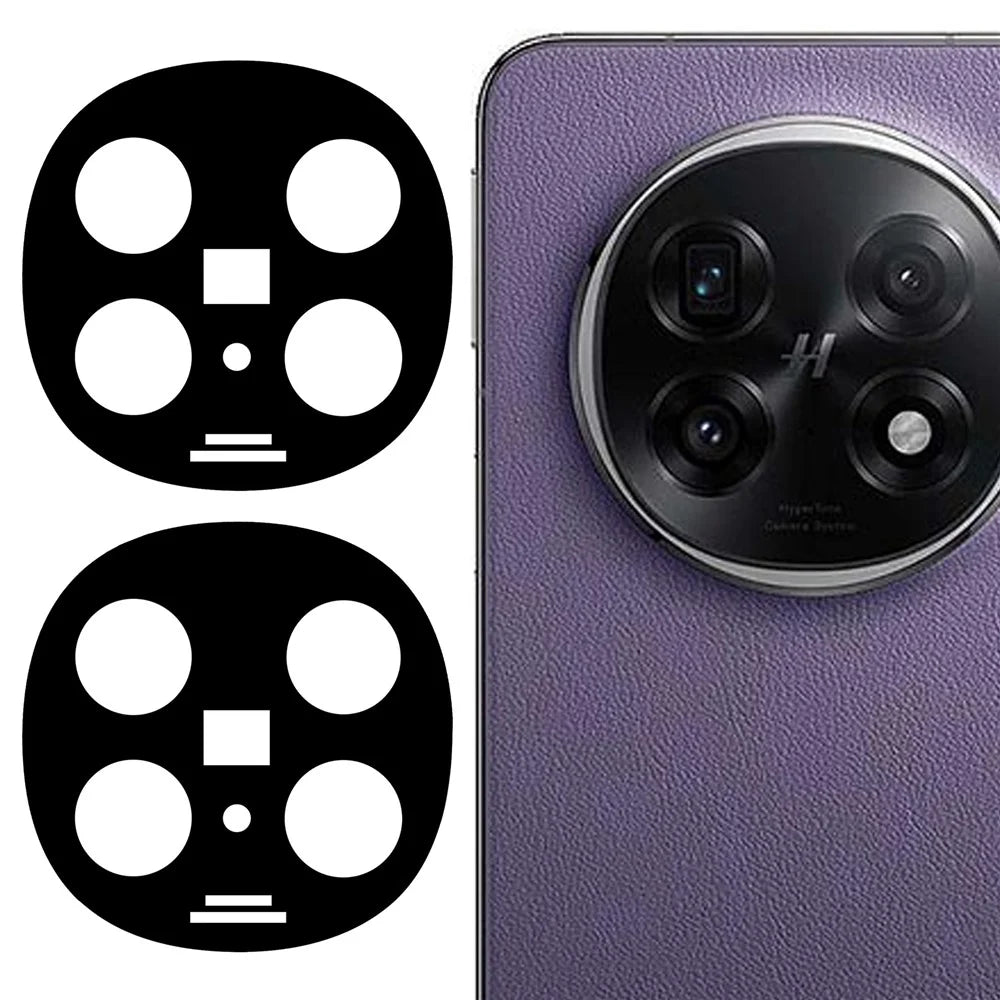 2Pcs For Oppo Find N5 5G Camera Lens Protector 2.5D Arc Edge Silk Printing Tempered Glass Rear Lens Film - 1