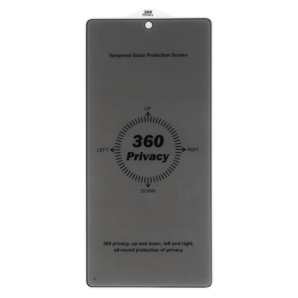 For Samsung Galaxy S24 Ultra Privacy Screen Protector Silk Printing Anti Spy Tempered Glass Film - 3