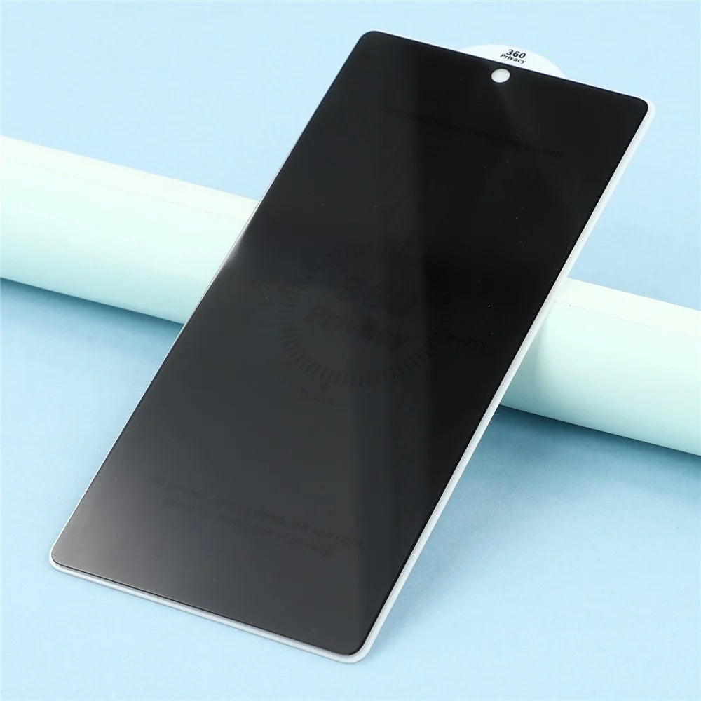 For Samsung Galaxy S24 Ultra Privacy Screen Protector Silk Printing Anti Spy Tempered Glass Film - 5