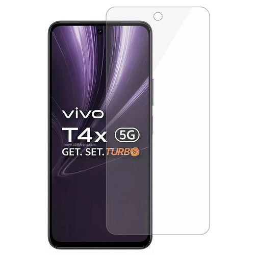For vivo T4x 5G Screen Protector 0.3mm Arc Edge Ultra Clear Tempered Glass Film - 1