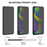 RURIHAI For iPhone 17e / 16e Anti-Spy Full Screen Protector High Aluminum-Silicon Glass - 4