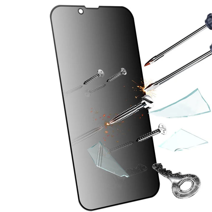 RURIHAI For iPhone 17e / 16e Anti-Spy Full Screen Protector High Aluminum-Silicon Glass - 6
