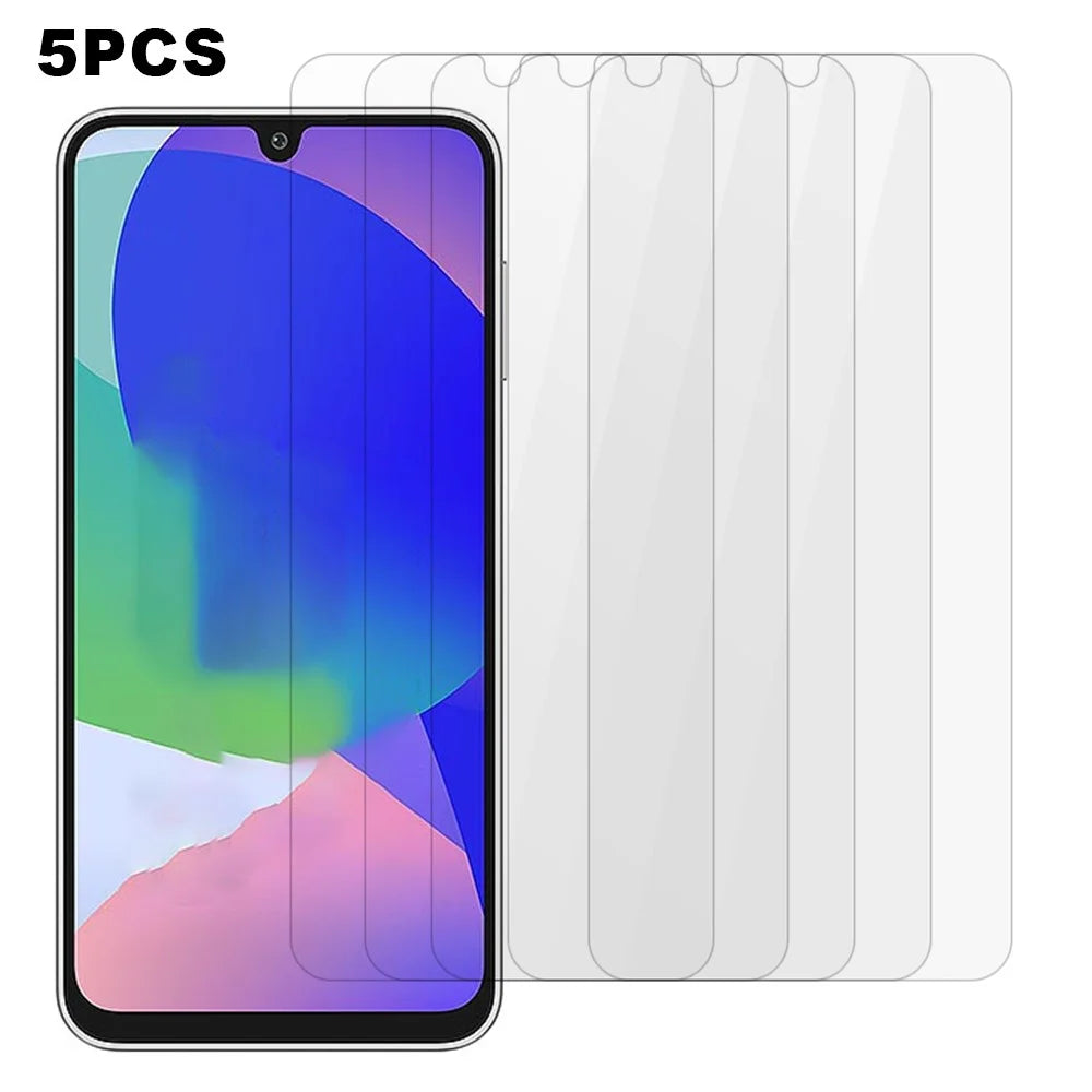 5Pcs For Samsung Galaxy F16 5G / M16 5G Screen Protector 0.3mm 2.5D Tempered Glass Clear Film - 1