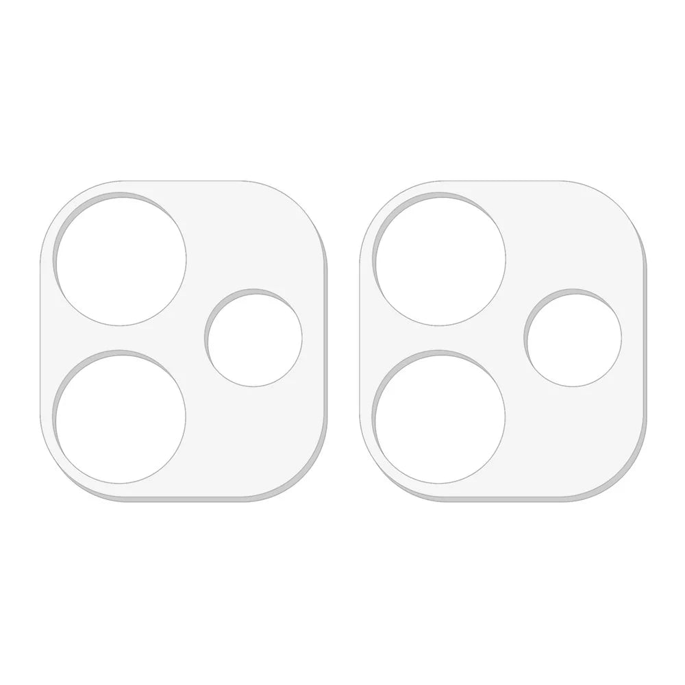 2Pcs For Oppo A5 Pro 4G (Global) / 5G (Global) / A5 Energy 5G (China) Camera Lens Protector 3D Arc Edge Anti-Scratch Tempered Glass Lens Film - 2
