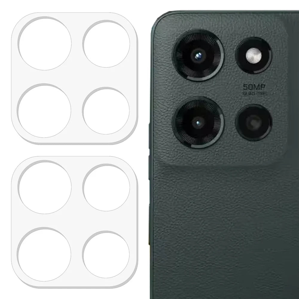 2Pcs For Motorola Moto G Stylus 5G (2025) / Edge 60 Stylus 5G Camera Lens Protector 3D Arc Edge Anti-Scratch Tempered Glass Lens Film - 1
