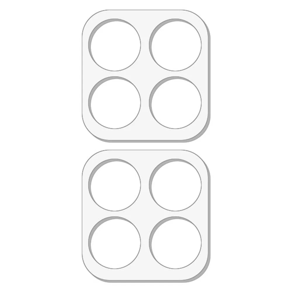 2Pcs For Honor X8c 4G Camera Lens Protector 3D Arc Edge Anti-Scratch Tempered Glass Lens Film - 2