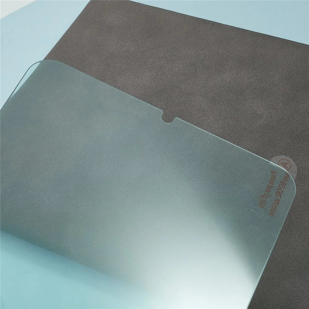 For iPad mini (2024)  /  (2021) Screen Protector Anti-Green-Ray Eye Protection 0.3mm Arc Edge Tempered Glass Tablet Film - 5