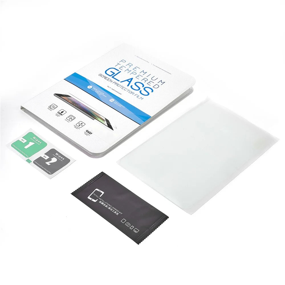 For iPad mini (2024)  /  (2021) Screen Protector Anti-Green-Ray Eye Protection 0.3mm Arc Edge Tempered Glass Tablet Film - 7