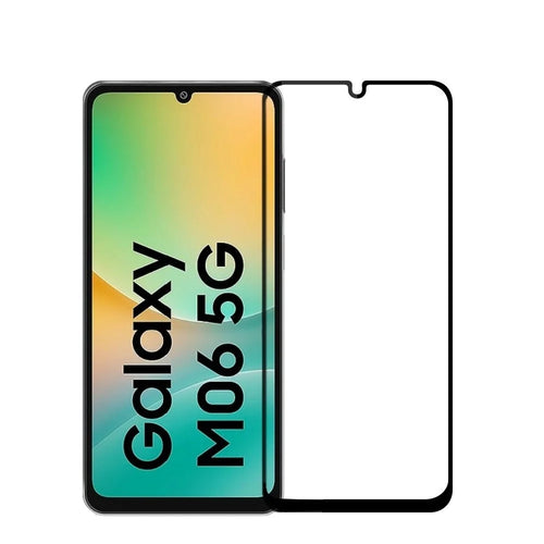 PINWUYO For Samsung Galaxy M06 5G Tempered Glass Film  JK Series-2 9H Full Screen Protector - Black - 1