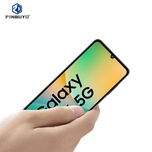 PINWUYO For Samsung Galaxy M06 5G Tempered Glass Film  JK Series-2 9H Full Screen Protector - Black - 2