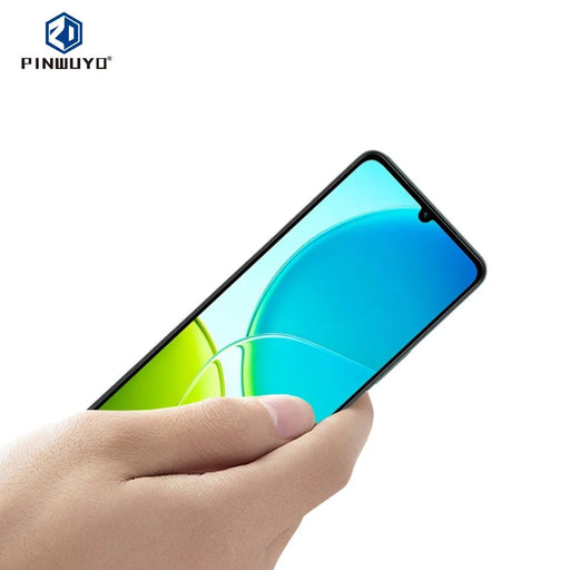 PINWUYO For vivo Y04 4G / vivo Y29s 5G Tempered Glass Film  JK Series-2 9H Full Screen Protector - Black - 2