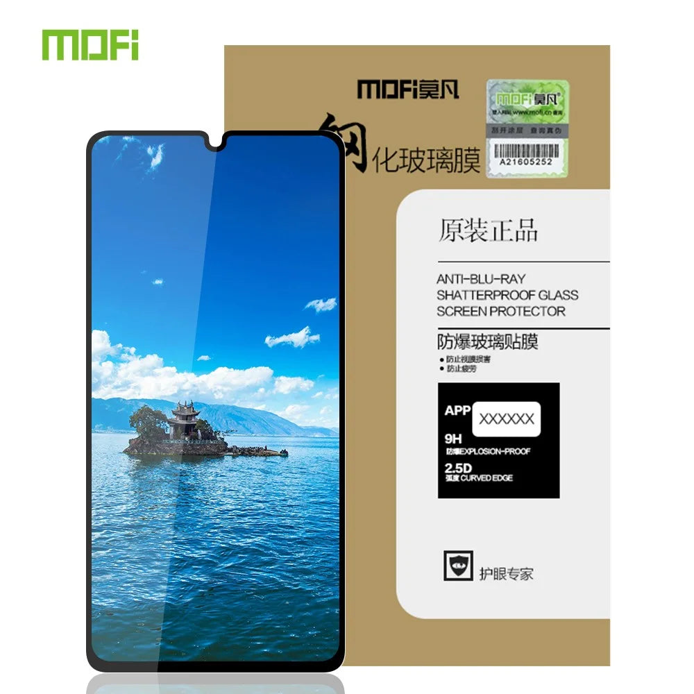 MOFI For vivo Y04 4G / vivo Y29s 5G Screen Protector  9H Full Glue Full Coverage High Aluminum-Silicon Glass Film - Black - 3