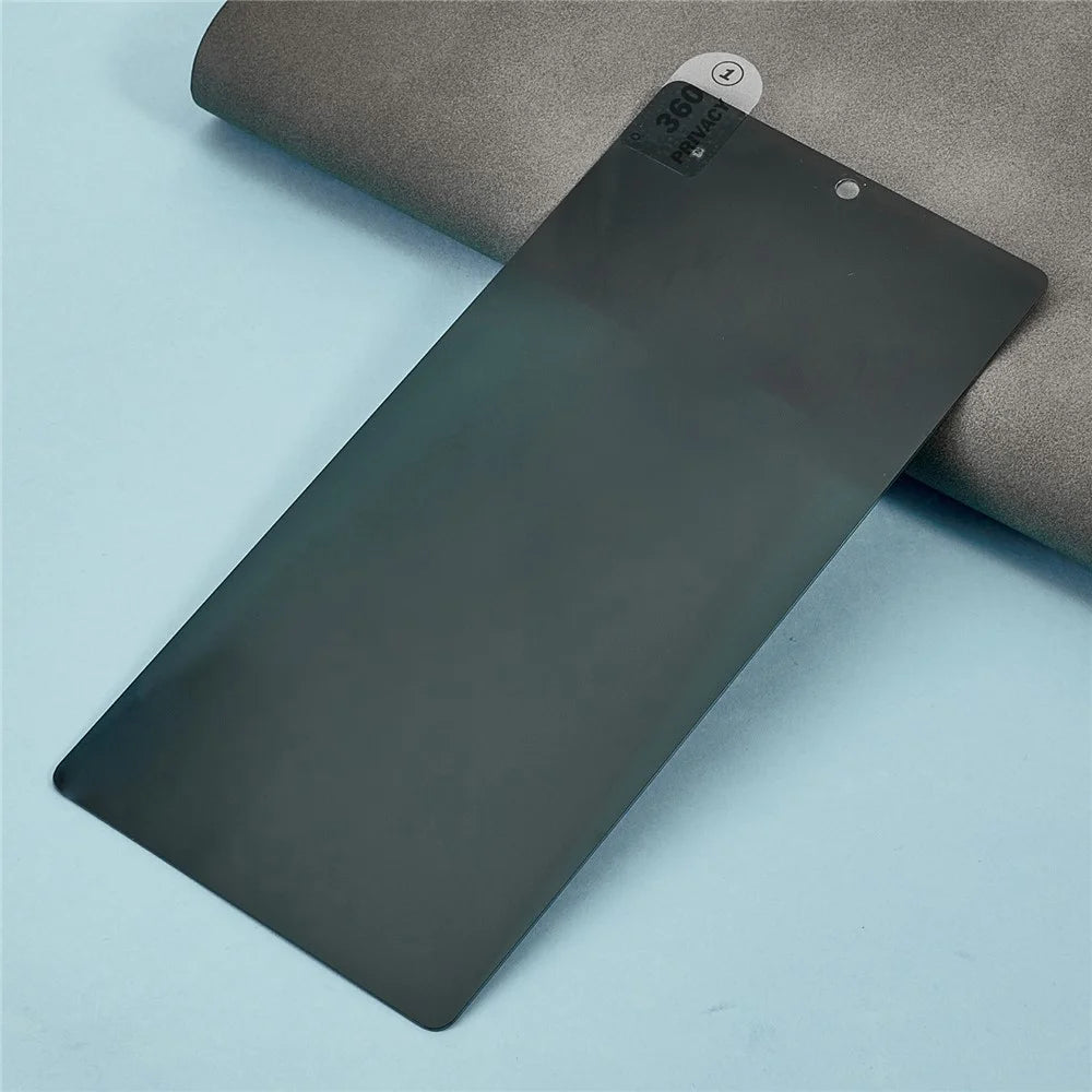 For Samsung Galaxy S24 Ultra Privacy Screen Protector 360° Anti Spy Ultra Thin Tempered Glass Film (Fingerprint Unlock) - 3