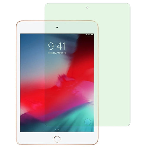 For iPad 9.7-inch (2017)  /  Air 2 Screen Protector Anti-Green-Ray Eye Protection 0.3mm Arc Edge Tempered Glass Tablet Film - 1